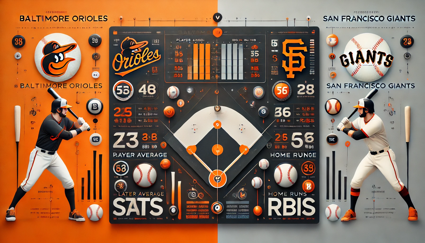 Baltimore Orioles vs San Francisco Giants match player stats